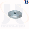 TAPA PARA ENCAPSULAR ESCOBILLA ACERO 40MM X UND