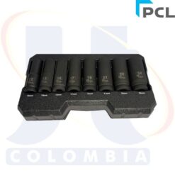 JUEGO COPAS CUADRANTE 1/2" PCL 8 PIEZAS