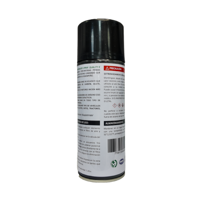 LIMPIADOR DE CARBURADOR QUALITY E 450ML - Imagen 3