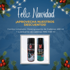 LUBRICANTE CADENAS PRO + LIMPIADOR CADENAS 450 ML