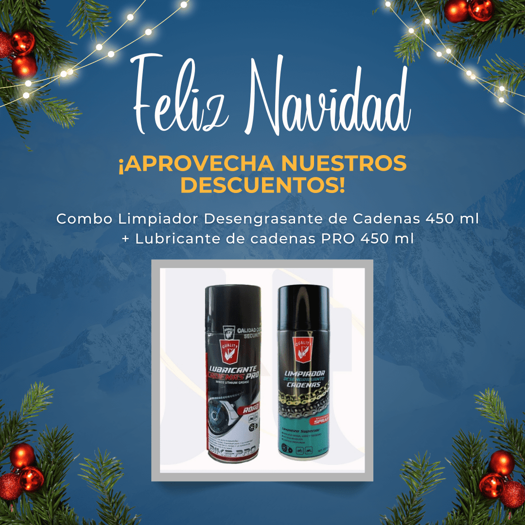 LUBRICANTE CADENAS PRO + LIMPIADOR CADENAS 450 ML
