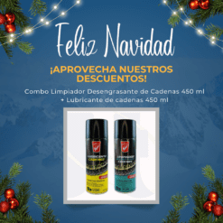 LUBRICANTE CADENAS + LIMPIADOR CADENAS 450 ML