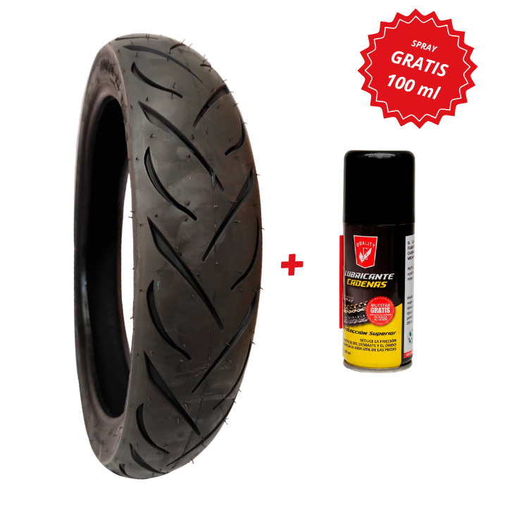 LLANTA MOTO 110 70 17 TL D 1316 KOREK - Imagen 3
