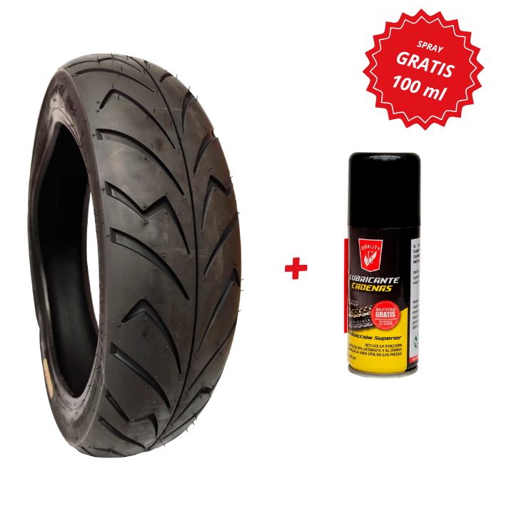 LLANTA MOTO 140 70 17 TL D1376 KOREK - Imagen 3
