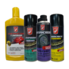 Pack Limpiador Cadena, Silicona, Cera Y Antipinchazo Quality E