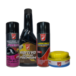Kit Cera Con Carnauba, Silicona, Aditivo Y Lubri-multiuso Quality E