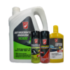 Kit Refrigerante, Silicona, Lubri-multiuso y Shampoo con Cera