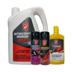 Kit Refrigerante, Silicona, Lubri-multi Y Cera Protectora Quality E