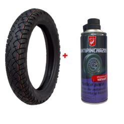 LLANTA MOTO 110 90 16 + ANTIPINCHAZOS